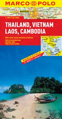 Marco Polo Thailand Vietnam Laos Cambodi  N/A 9783829767453 Front Cover