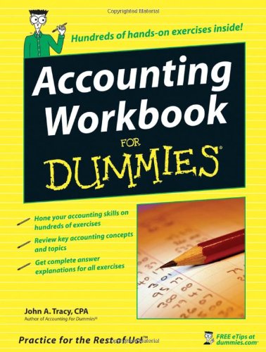 Accounting Workbook for Dummies   2006 9780471791454 Front Cover