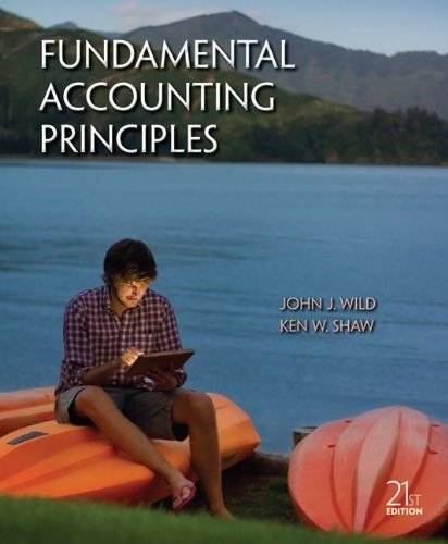 Fundamental Accounting Principles  21st 2013 9780077703455 Front Cover