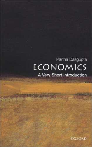 Economics: a Very Short Introduction   2006 9780192853455 Front Cover