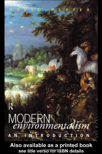Modern Environmentalism An Introduction 2nd 1996 9780415057455 Front Cover