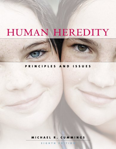 Human Heredity Principles and Issues 8th 2009 9780495554455 Front Cover