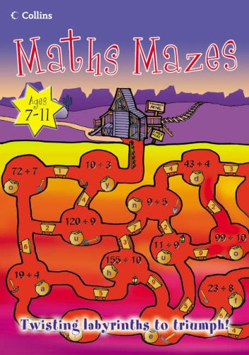 Maths Mazes N/A 9780007211456 Front Cover
