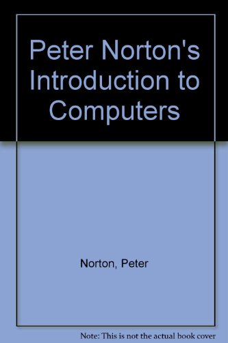 Peter Norton's Introduction to Computers Hypergraphics Textnotes 2nd 1997 9780028043456 Front Cover