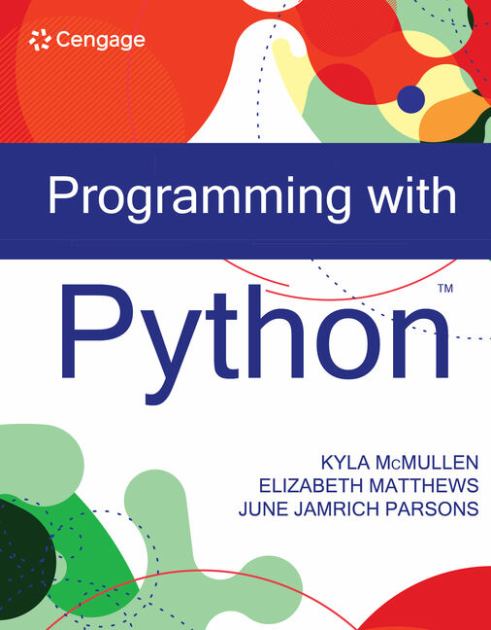 Programming with Python   2023 9780357637456 Front Cover