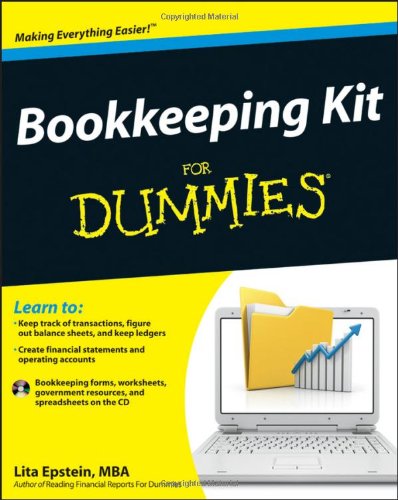 Bookkeeping Kit for Dummies   2012 9781118116456 Front Cover