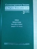Contemporary Issues in Higher Education Law:  2011 9781565341456 Front Cover
