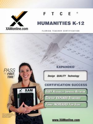 FTCE Humanities K-12 Teacher Certification Test Prep Study Guide   2008 9781581970456 Front Cover