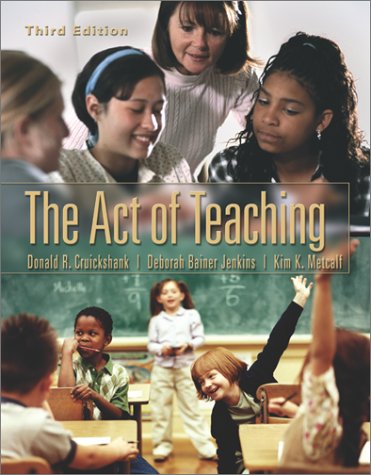 Act of Teaching with PowerWeb Education 3rd 2003 9780072829457 Front Cover