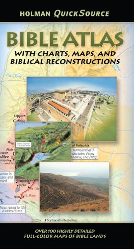 Holman QuickSource Bible Atlas with Charts and Biblical Reconstructions  N/A 9780805494457 Front Cover