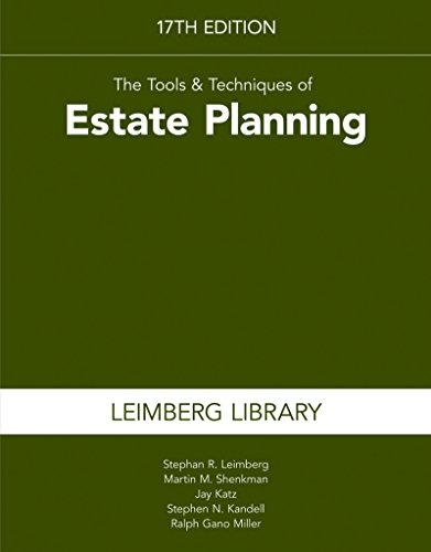 The Tools & Techniques of Estate Planning:   2015 9781941627457 Front Cover