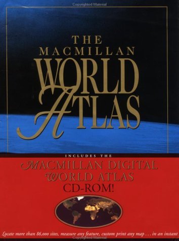 Macmillan World Atlas with CD-ROM   1996 9780028614458 Front Cover