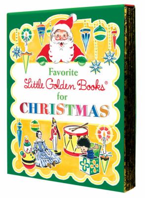 Favorite Little Golden Books for Christmas 5-Book Boxed Set The Animals' Christmas Eve; the Christmas Story; the Little Christmas Elf; the Night Before Christmas; the Poky Little Puppy's First Christmas  2012 9780307977458 Front Cover