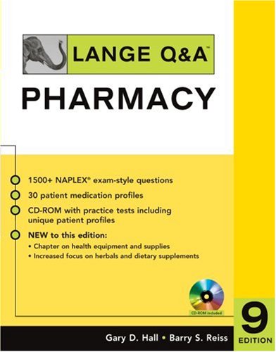 Pharmacy  9th 2007 (Revised) 9780071484459 Front Cover