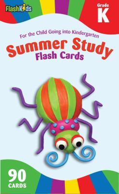 Summer Study Flash Cards Grade K (Flash Kids Summer Study)  N/A 9781411465459 Front Cover