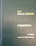 Ashrae Handbook Fundamentals Inch-Pound Edition 2013:   2013 9781936504459 Front Cover