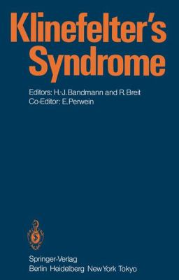 Klinefelter's Syndrome  N/A 9783642696459 Front Cover