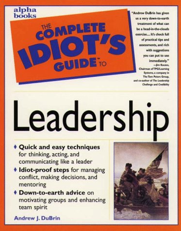 Complete Idiot's Guide to Leadership   1997 9780028619460 Front Cover