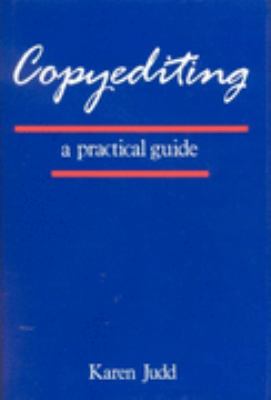 Copyediting A Practical Guide 2nd 1995 9780709053460 Front Cover