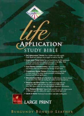 Life Application Study Bible   2000 (Large Type) 9780842332460 Front Cover