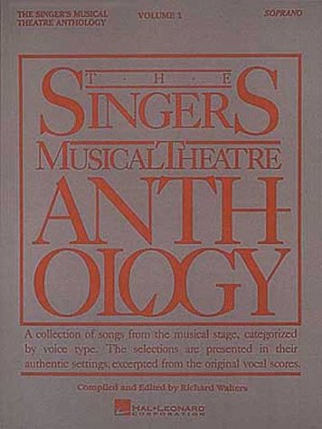 Singer's Musical Theatre Anthology Volume 1 Soprano Book Only N/A 9780881885460 Front Cover