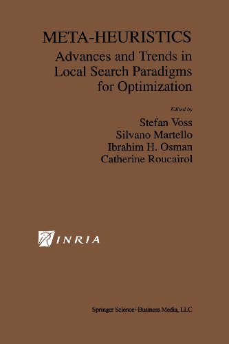 Meta-Heuristics Advances and Trends in Local Search Paradigms for Optimization  1999 9781461376460 Front Cover