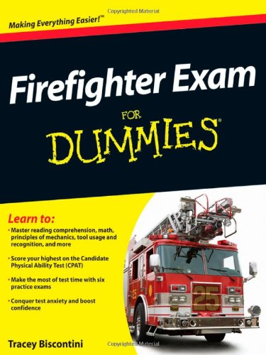 Firefighter Exam for Dummies   2011 9780470769461 Front Cover