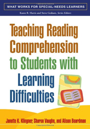 Teaching Reading Comprehension to Students with Learning Difficulties   2007 9781593854461 Front Cover