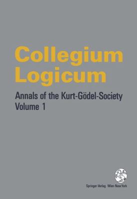 Collegium Logicum   1995 9783211826461 Front Cover