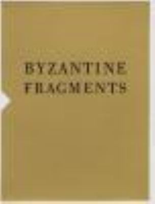 Byzantine Fragments   2011 9783869302461 Front Cover