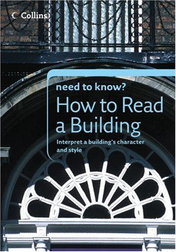 How to Read a Building   2007 9780007247462 Front Cover
