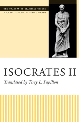 Isocrates II   2004 9780292702462 Front Cover