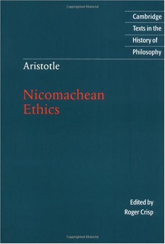 Aristotle Nicomachean Ethics  2000 9780521635462 Front Cover