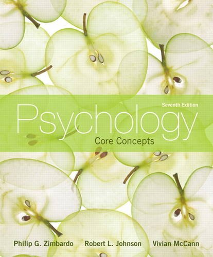 Psychology Core Concepts 7th 2012 (Revised) 9780205183463 Front Cover