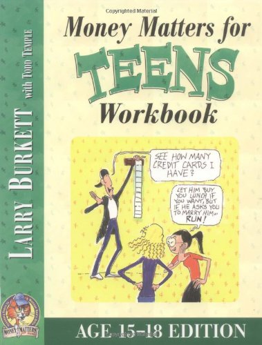 Money Matters Workbook for Teens  Workbook  9780802463463 Front Cover