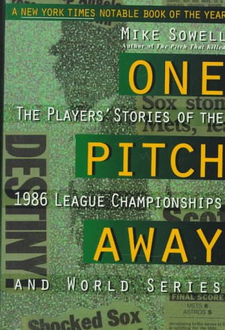One Pitch Away The Players' Stories of the 1986 League Championships and World Series  1996 9780028608464 Front Cover