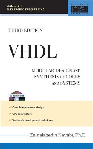 VHDL Modular Design and Synthesis of Cores and Systems 3rd 2007 (Revised) 9780071475464 Front Cover