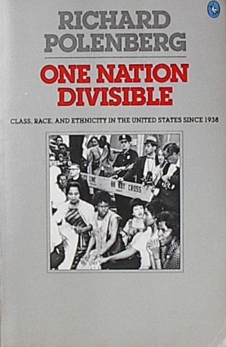 One Nation Divisible Class, Race, and Ethnicity in the United States since 1938  1980 9780140212464 Front Cover