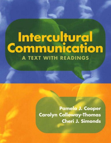 Intercultural Communication A Text with Readings  2007 9780205579464 Front Cover