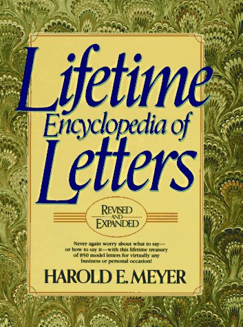 Lifetime Encyclopedia of Letters  Revised  9780135295465 Front Cover