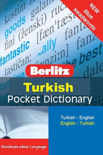 Berlitz Turkish Pocket Dictionary   2006 9789812469465 Front Cover