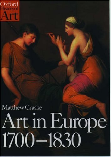 Art in Europe 1700-1830   1997 9780192842466 Front Cover