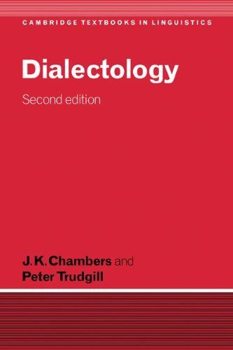 Dialectology  2nd 1998 (Revised) 9780521596466 Front Cover