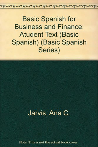 Basic Spanish for Business and Finance   2006 9780618687466 Front Cover
