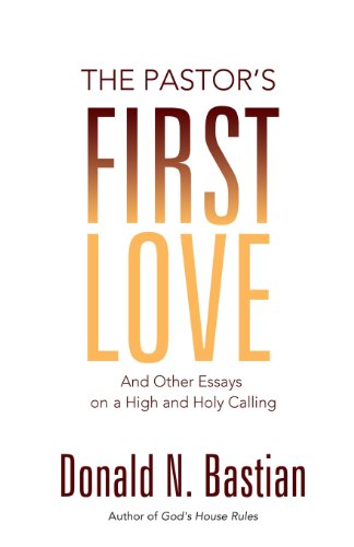     PASTOR'S FIRST LOVE                 N/A 9781927483466 Front Cover