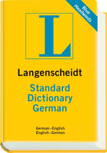 Langenscheidt Standard Dictionary German   2011 9783468980466 Front Cover