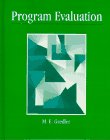 Program Evaluation   1996 9780023462467 Front Cover