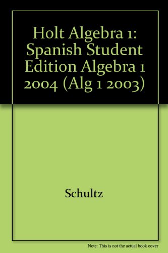 Algebra 1  3rd (Student Manual, Study Guide, etc.) 9780030743467 Front Cover