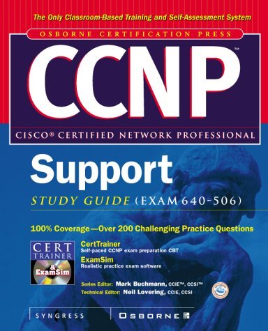 CCNP Cisco Internetwork Troubleshooting Study Guide Exam 640-506 2nd 2001 9780072125467 Front Cover