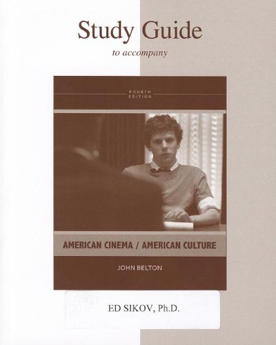 American Cinema / American Culture  4th 2013 9780077443467 Front Cover